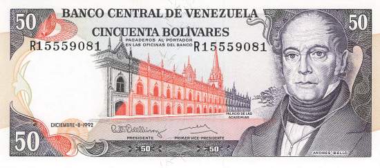 50 Bolivares1989 p.65d